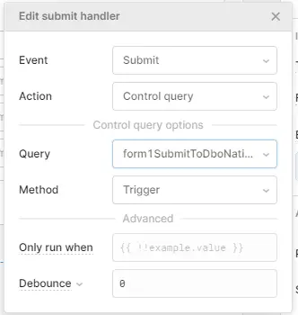 Edit Submit Handler