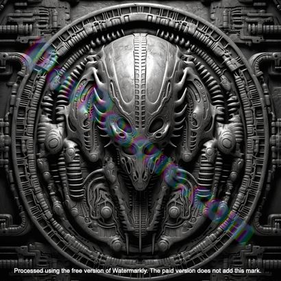 DevRescue.com Midjourney Prompt Biomechanical Art