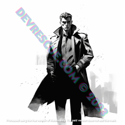 DevRescue.com Midjourney Prompt Neo-Noir